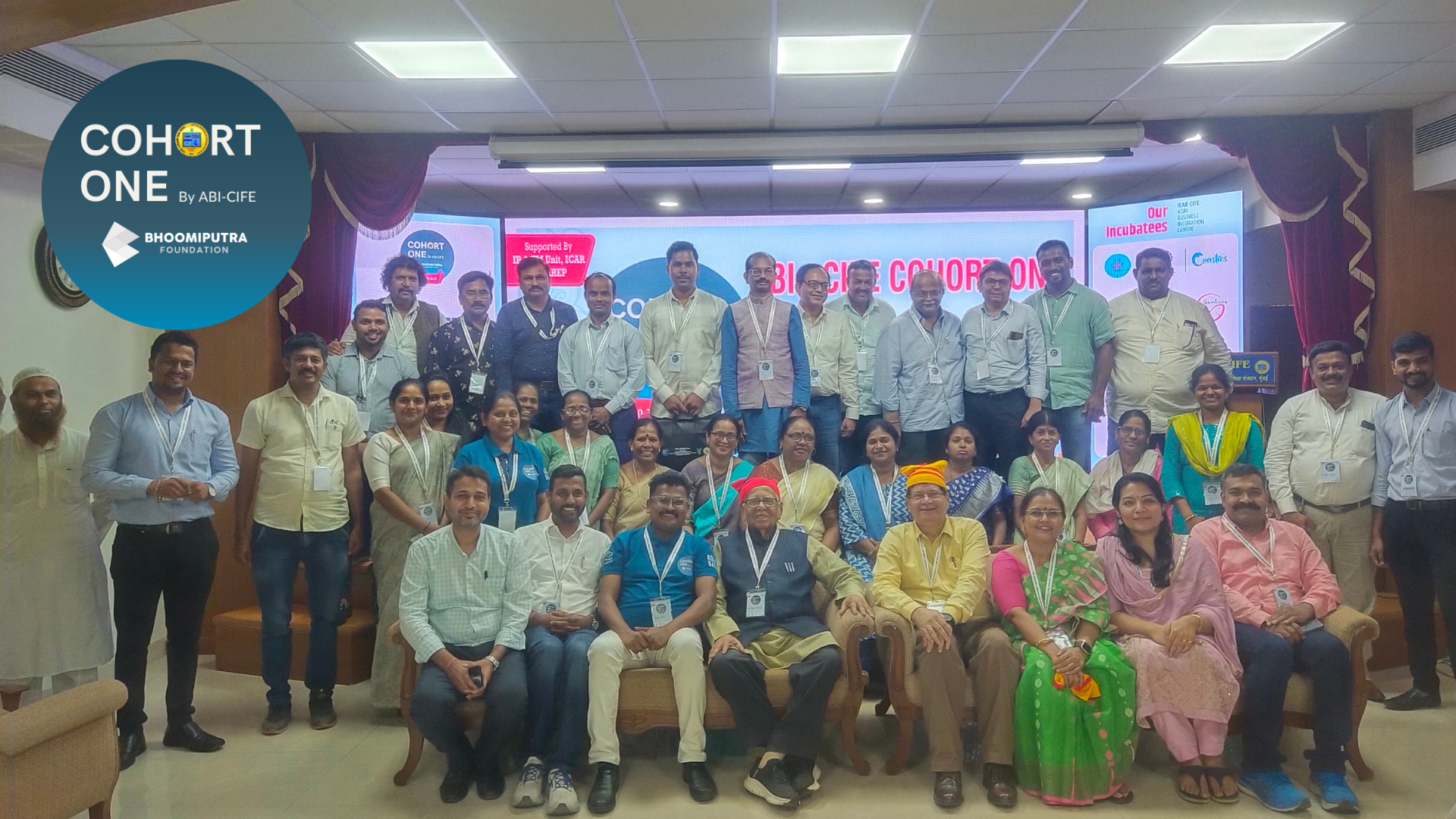 Community members at a Bhoomiputra Foundation engagement session
